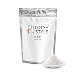 Lotsa Style Adhesivo termofusible de transferencia digital en polvo DTF Direct to Film Pretratamiento para impresión directa de camisetas (8,8 oz / 250 g, blanco)