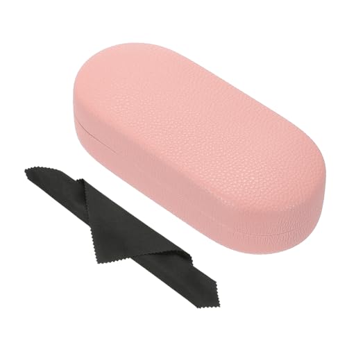 Image of PATIKIL Hard Shell Eyeglasses Case, PU Leather Large Glasses Case Litchi Grain Protective Sunglasses Organizer for Women Men