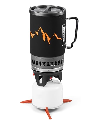 Odoland-14L-Heat-Exchanger-Camping-Stove-Outdoor-Camping-Cookware Odoland 1.4L Heat Exchanger Camping Stove Outdoor Camping Cookware - Image 1
