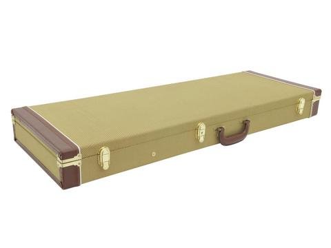 Set de 2 x Guitare pagger pour guitares électriques en bois avec revêtement Tweed – Case/Boîte à guitare – Valise klangbeisser - Les Beatles, Paul McCartney, John Lennon, RIngo Starr, George Harrison Set de 2 x Guitare pagger pour guitares électriques en bois avec revêtement Tweed – Case/Boîte à guitare – Valise klangbeisser – Image 3