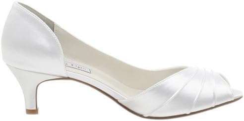 Touch Ups Women's Abby Pump,White,12 W | Image 5