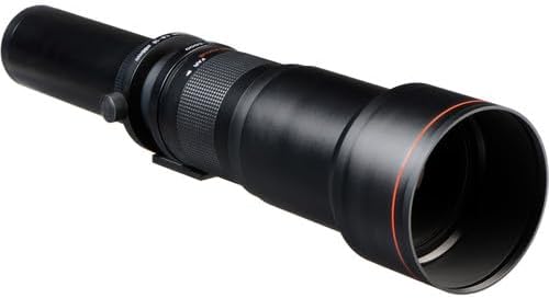 VIVITAR Series 1 650-1300mm TelePHOTO Zoom Lens for Canon T4i T3i T3 T2i 60Da 7D XSi XTi. T Mount Included for Canon EOS SLR.