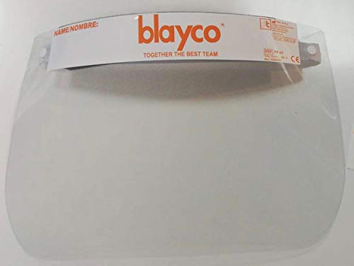 O2 Med Escudo Facial Transparente y Splash