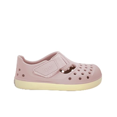 Pisamonas Cangrejeras Zueco Barefoot Malibu Suela Crema Talla 24 Color Maquillaje