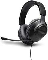 JBL Quantum 100 - Wired Over-Ear Gaming Headphones - Black