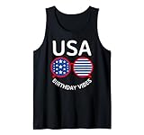Photo Gallery usa birthday vibes 4 luglio canotta Photo Gallery usa birthday vibes 4 luglio canotta