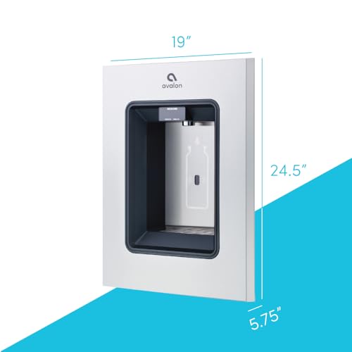 Image of Avalon in-Wall Bottle Filling Station, Sensor Dispensing, Self Cleaning, Digital Bottle Counter Display, Dual Filtration, WiFi Enabled, High Capacity Cooling, Stainless Steel