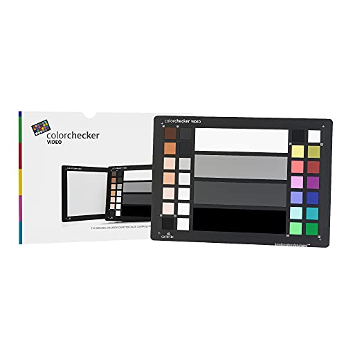 Carta de color Calibrite ColorChecker Video con parches multicolor para edición de video 3