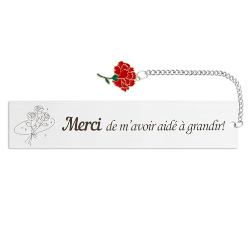 Cadeau Maitresse Noel Cadeau Atsem Merci Maitre Cadeau Aesh D'École Fin D'année Marque Page Maitresse D'École Cadeau Merci De M'avoir Aidé À Grandir Creche Merci Maîtresse Cadeau Professeur