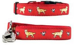 Animal Den Golden Retriever Collar & Leash (Adjustable)