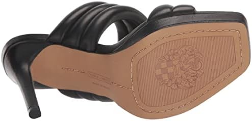 Vince Camuto Women's Footwear Women's Eluinsa Puffy Platform Sandal Heeled, Black, 8 | Image 3
