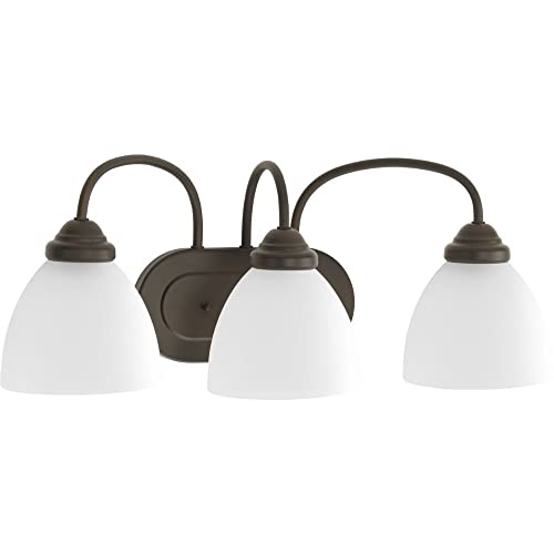 Image of Progress Lighting P2919-15 3-Light Bath Vanity Light, Polished Chrome Finish