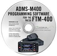 ADMS-M400-U ADMS-M400U ADMSM400U Original RT Systems Programming Software CD Only for Yaesu FTM-400 Transceiver - Compatible with Windows and Mac