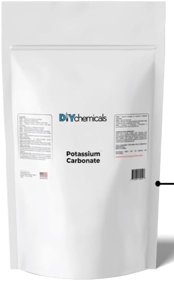 Potassium Carbonate (K₂CO₃) - High Purity, Industrial & Manufacturing, DIYChemicals - 10 Lbs