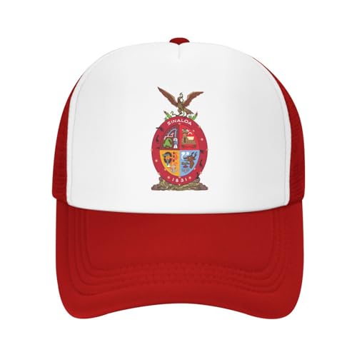 Flag of Sinaloa Trucker Hat Snapback Mesh Baseball Cap Unisex2