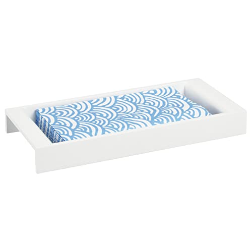 mDesign Small Wooden Tray, 5