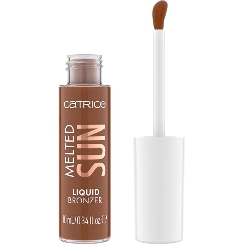 Catrice Cosmetics Bronceador líquido Melted Sun, de larga duración, definir, de gran pigmentación, natural, mate, 10 ml