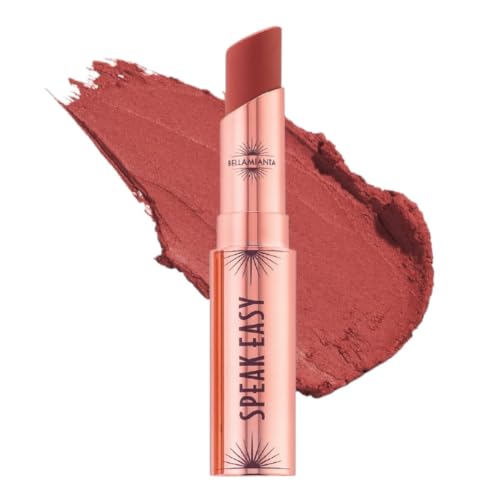 Bellamianta Lipstick Long-Lasting Cream Finish, Hydrating, Lovers Lust, 3g