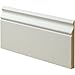 Price comparison product image diyclick2buy Ogee MDF White Primed Skirting Boards (120mm x 2.2m) - Pack of 8