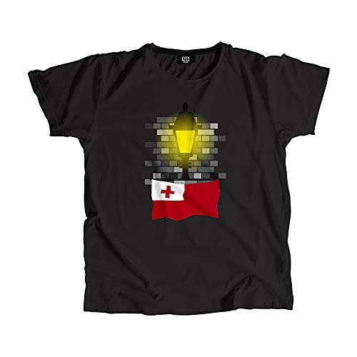 Tonga Street Lamp Bricks t-shirt homme streetwear original en coton