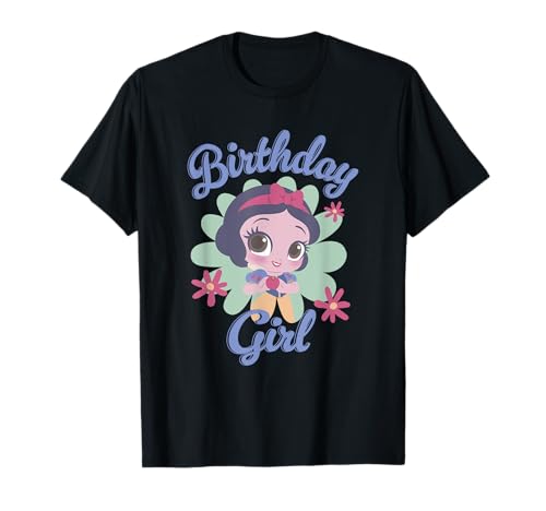 Disney Snow White Birthday Girl Chibi Portrait T-Shirt