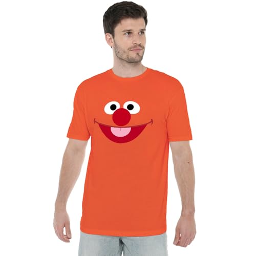 T-shirt Ernie Sesame Street orange idéal pour vos sorties décontractées