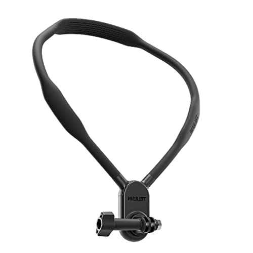 Support tour de cou POV anti vibration pour filmer les mains libres avec GoPro et téléphone