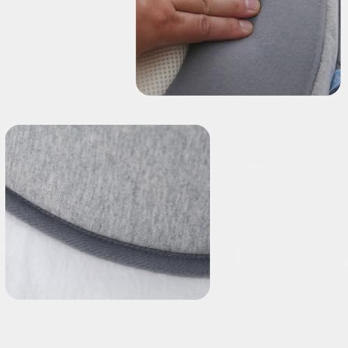 Keilkissen Anti Reflux, Orthopädisches Bett Keilkissen Reflux, Atmungsaktive Mesh Keil Kissen Inclined Schlafkissen mit Memory Schaum, Abwaschbar Stillkissen Dreiecke Ramp Pad mit Klettverschluss (A1)