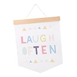 COLLBATH レトロスル 壁掛け装飾 壁窓用フラッグ 教室用読書装飾画 ポーチ