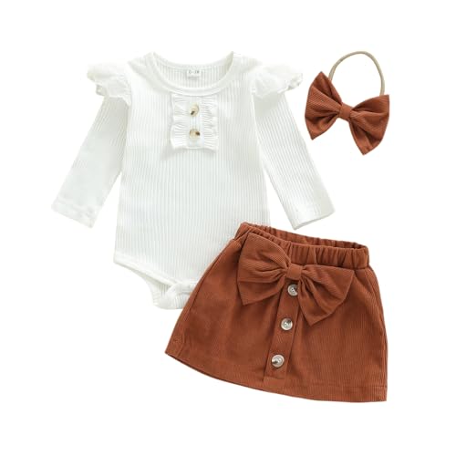 Honganda Infant Baby Girl Skirt Outfit Set