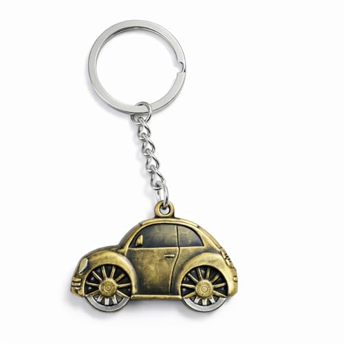 VEOWOO Car Keychain – Beetle Car Keychains Bag Charms for