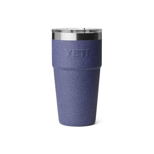 Image of YETI Rambler 20 oz Stackable Tumbler, Stainless Steel, Vacuum Insulated with MagSlider Lid