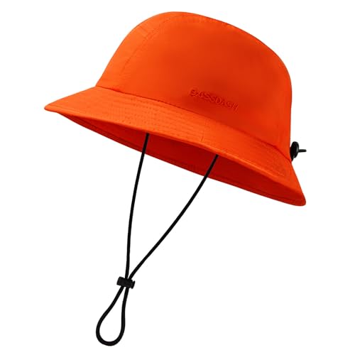 Image of BASSDASH UPF50+ Fishing Bucket Hat for Men Women Lightweight Water Resistant Packable Outdoor Summer Sun Hats FH13