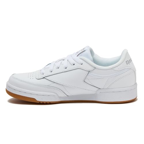 Image of Reebok Club C Girls and Boys Shoes for Kids, Toddler, Little Kid or Big Kid Sneakers, White /Gum-int, 5 Big Kid