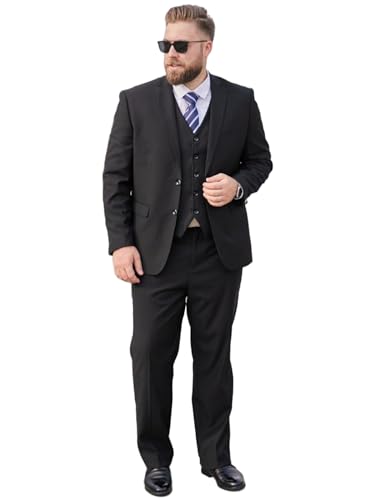 Veste et gilet boutonné costume trois pièces homme pour fête et uniforme