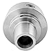 Accusize Industrial Tools 5C 5'' Collet Chuck with Integral D1-4 Camlock Mounting, 5/8'' Stud, 0269-0014