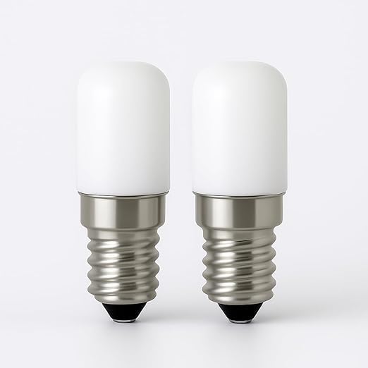 E14 LED Refrigerator Bulb White (Pack of 2) – Mini Screw Base, White Light – Compatible with Refrigerator,Microwave Oven, Sewing Machine, Night Lamps & More | Energy Efficient, 2W, Long Life-image-48