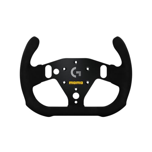 MOMO x Logitech G SIM GT-RACER 290 Steering Wheel Compatible with Logitech G RS Wheel Hub