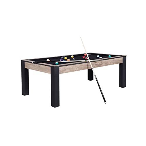 Billard Brest Convertible en Table à Manger - 8 Personnes - Design Industriel