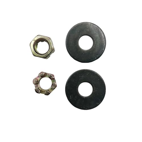 Tuercas de cubo de rueda para go kart 150cc y buggy con arandelas de eje trasero 3