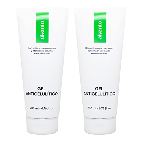 PACK 2 Anticelulíticos Akento. Elimina y previene la celulitis Cover
