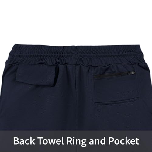 Running Shorts for Men, Athletic Gym Lightweight Shorts with Pockets, Workout, Training3