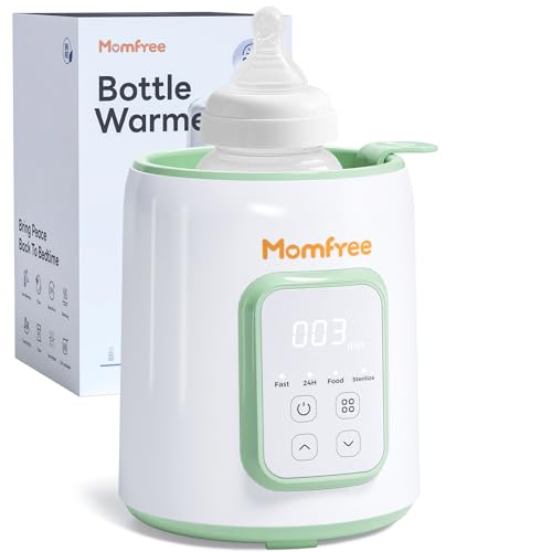 Image of Bottle Warmer, 8-in-1 Fast Baby Bottle Warmer for Breastmilk and Formula,Milk Warmer with Accurate Temperature Control and Automatic Shut-Off,Multifunctional Bottle Warmers for All Bottles(Green)