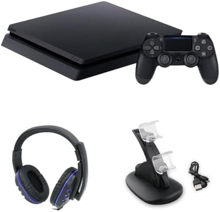 Sony PlayStation 4 Slim 1TB Premium Bundle (Renewed) : Video Games