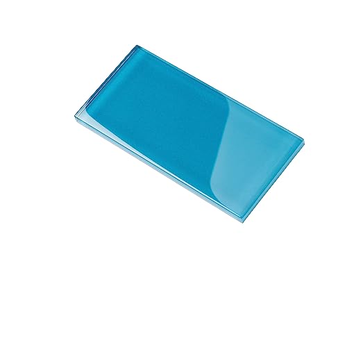 3\"x 6\" Polished Glass Subway Tile (5 Sq ft- Box of 40 Tiles)