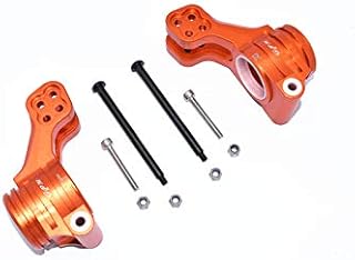 Aluminum Rear Knuckle Arms For Arrma 1:5 KRATON 8S BLX/OUTCAST 8S BLX/KRATON EXB Roller - 2Pc Set Orange