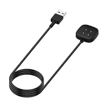 Cabo Carregador compativel com Fitbit Versa 4 - Versa 3 e Fitbit Sense - Sense 2 - Marca LTIMPORTS