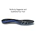 Sof Sole Women's Low Arch Unisex FIT Support Insoles, Grey, Womens 9-10/Mens 7-8