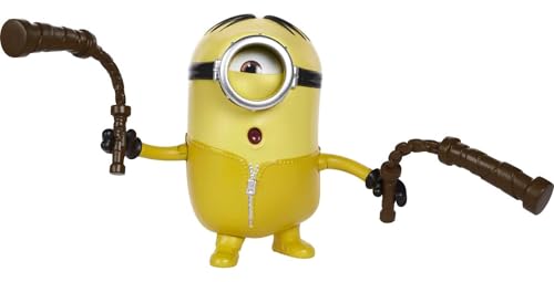 Minions figurine articulée Stuart et son nunchaku, jouet pour enfant, GMD96