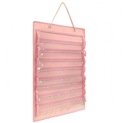 壁掛け空手帯ディスプレイスタンド カラフルリボン 少林寺帯 空手帯 帯収納 柔道 脇道 コンビネーション帯収納ボックス アクセサリーホルダー (ペールピンク, 67*40cm(10枚パック+メダルスロット5個))